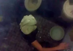 ستاره عكس سكسي خارجي دار بازی می کند با کس نیشش