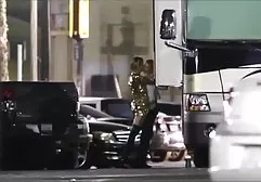 گربه بلوند زرق و برق دار بهترین سوپر خارجی در تنه دوست پسر